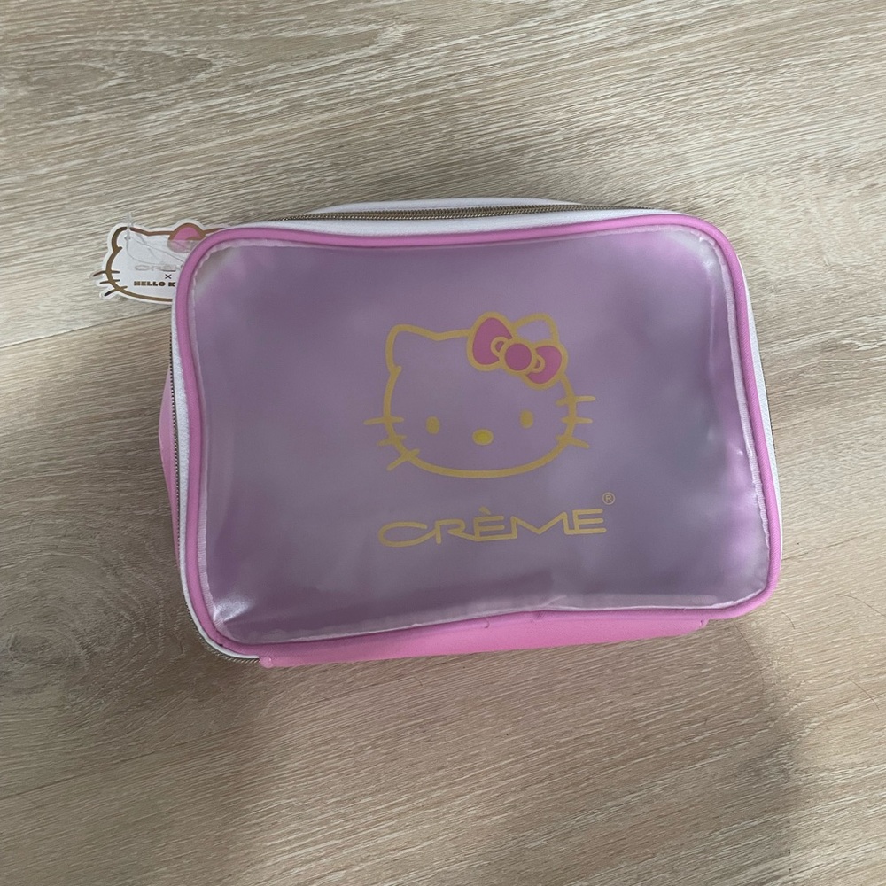 Hello kitty makeup bag